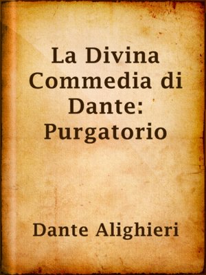 La Divina Commedia di Dante: Purgatorio - ebook